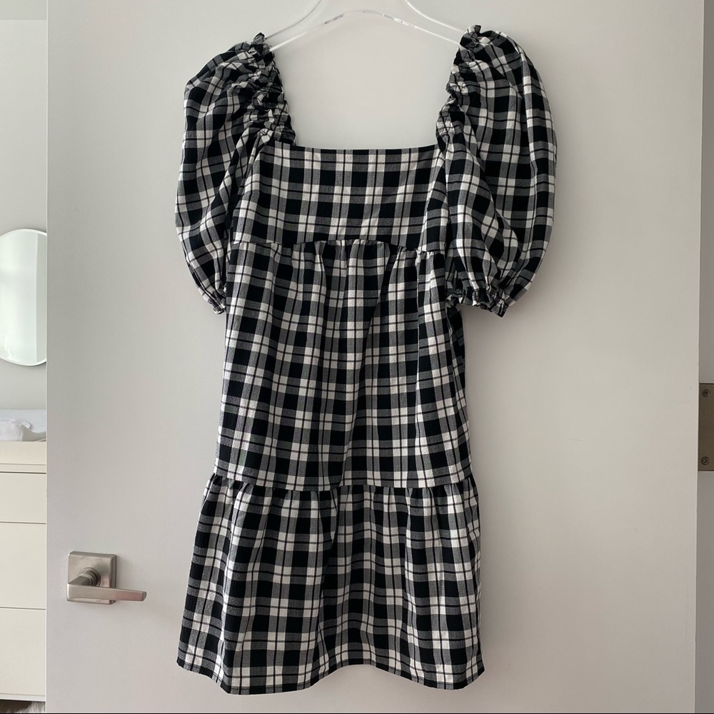 H&M gingham dress
